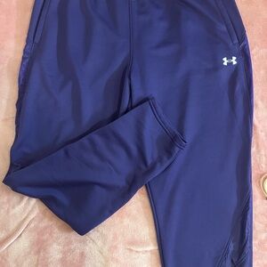 Under Armour Purple Performance Pants (Size Large)